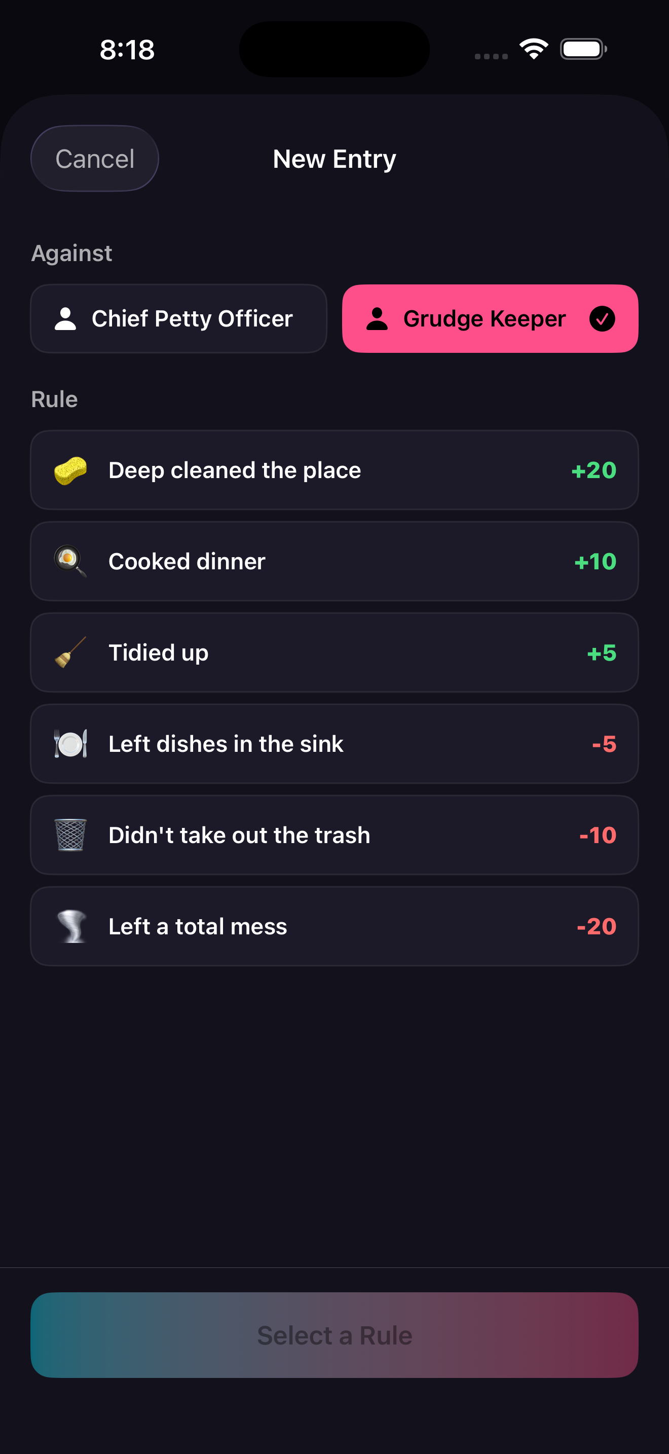 Quick Log